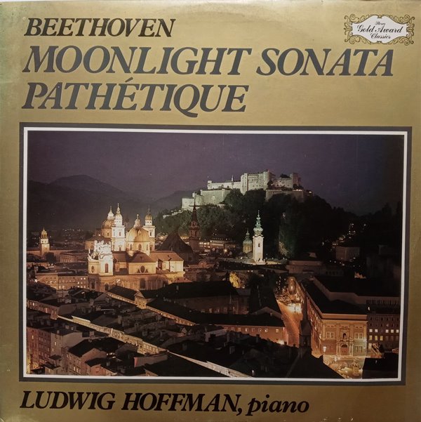 LP(수입) 베토벤: 피아노 소나타 월광, 비창 - 루드비히 호프만
