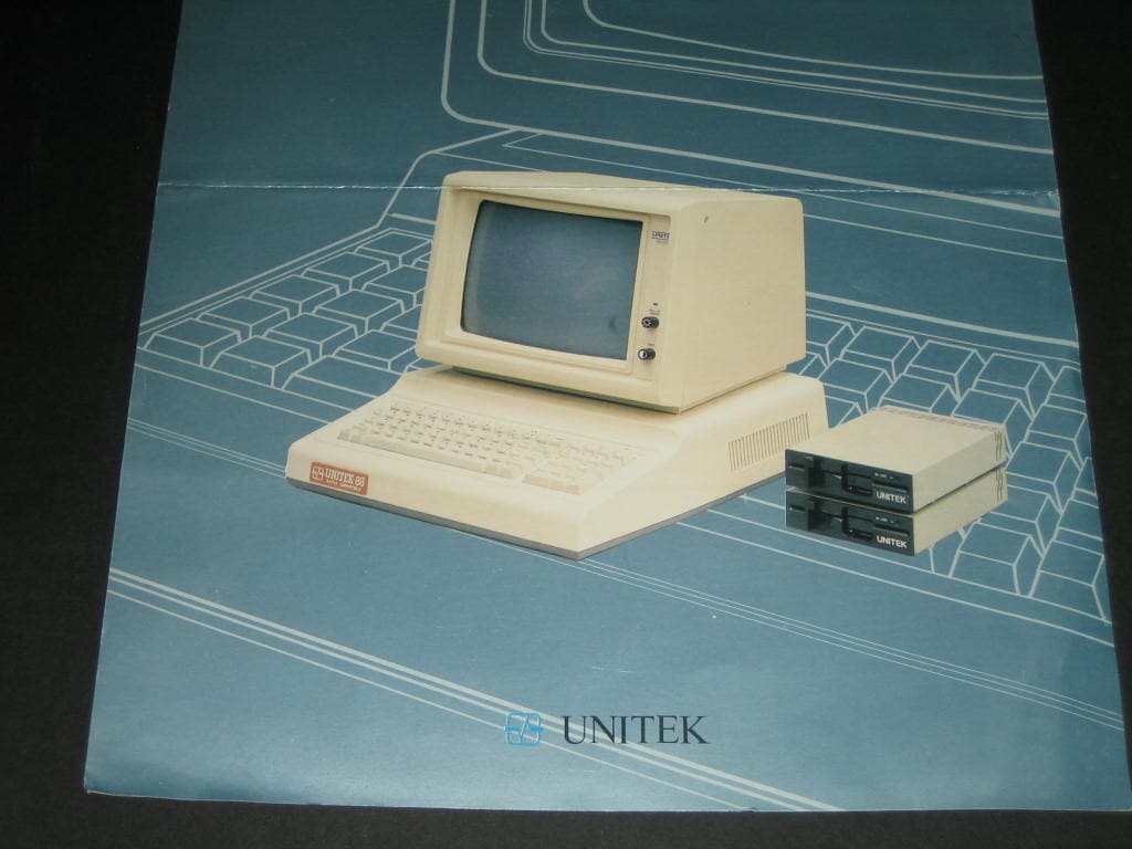 다기능용 퍼스널컴퓨터  산하전자 UNITEK-88 카탈로그 팸플릿