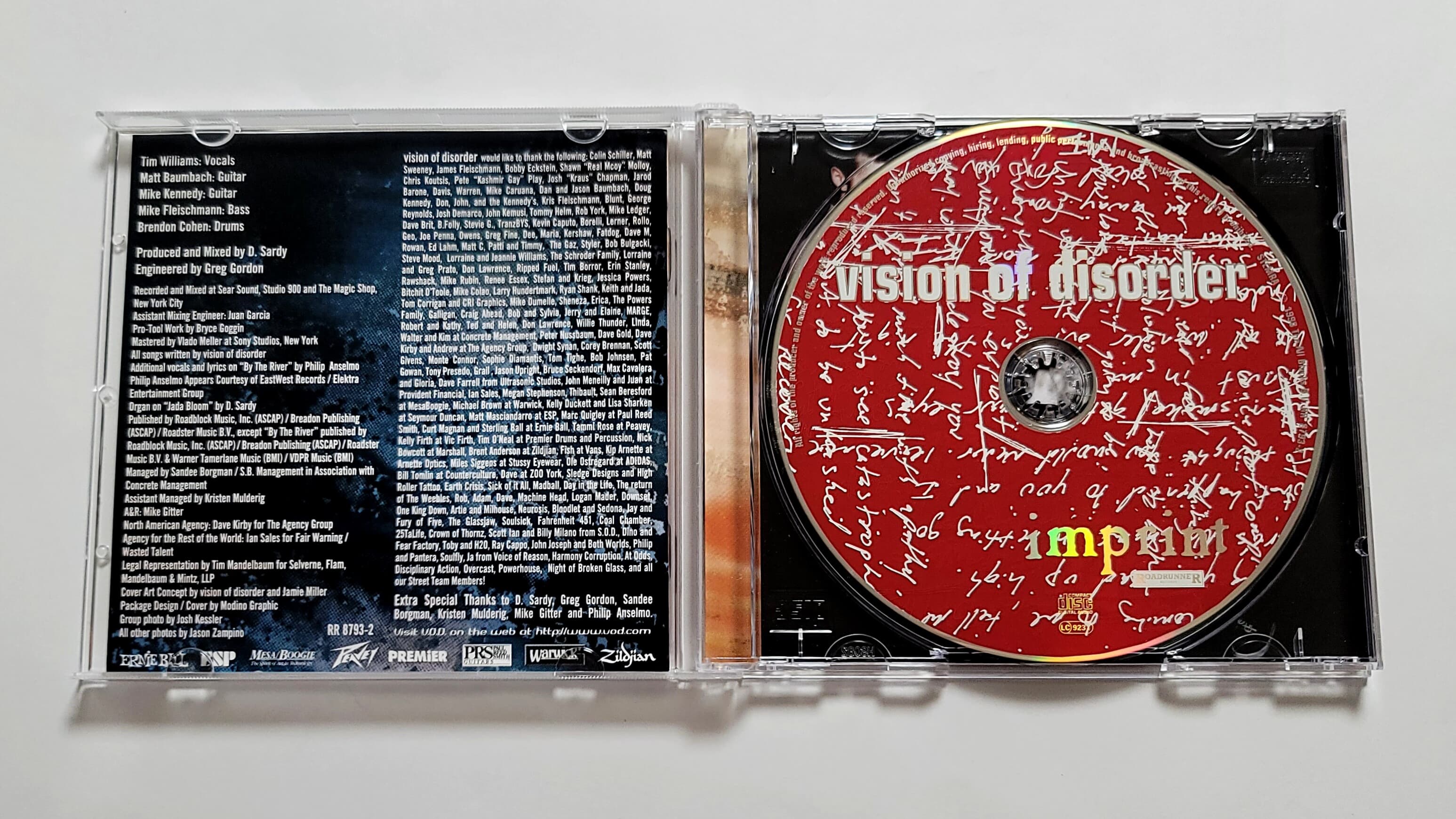 (수입) Vision of Disorder - Imprint