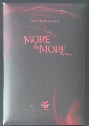 [미개봉][CD] 트와이스 (Twice) - More & More (9th Mini Album)[PHOTOCARD SET(10장 1세트)][멤버사진 1종][초도한정반]
