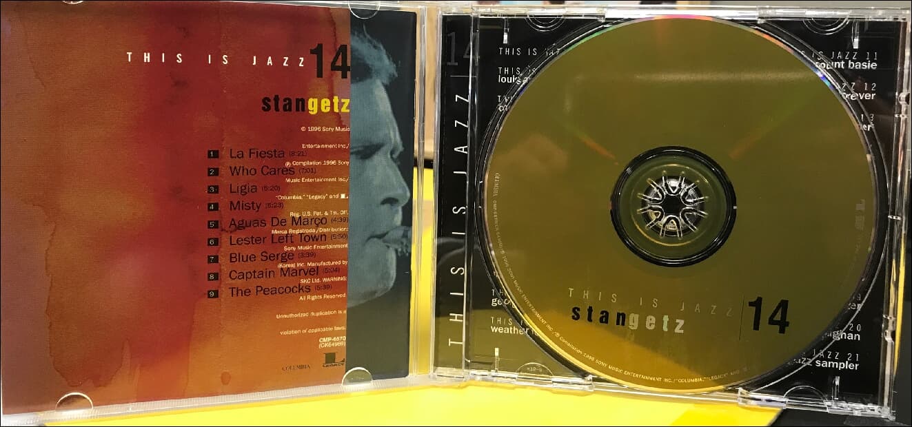 Stan Getz(스탄 게츠) - This Is Jazz 14 