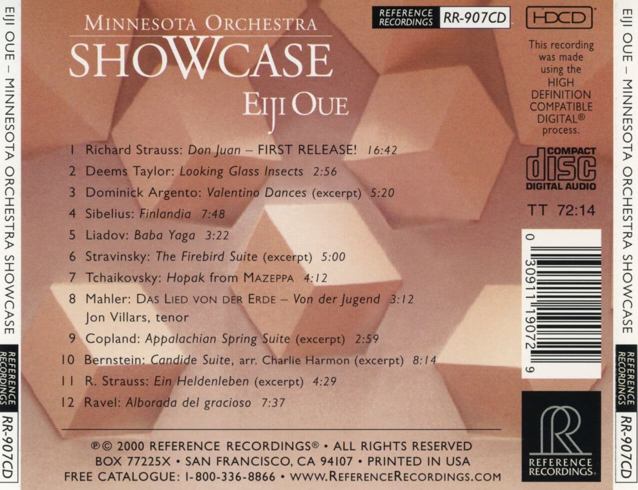 이지 오우에 - Eiji Oue - Minnesota Orchestra Showcase [HDCD] [U.S발매]