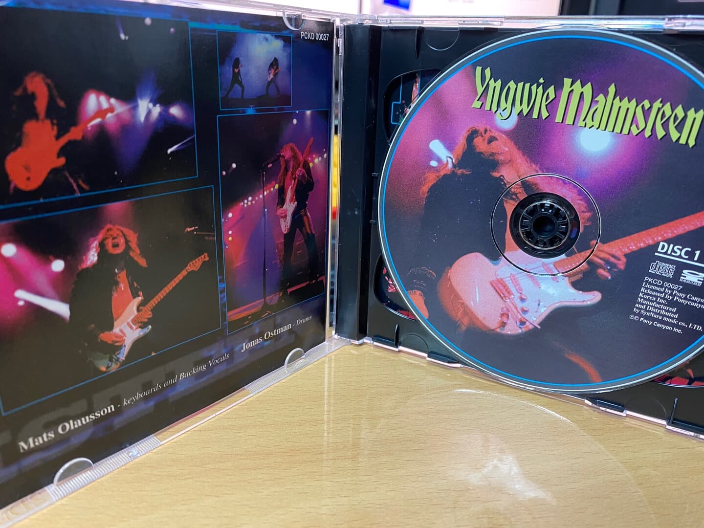 잉베이 맘스틴 - Yngwie Malmsteen - Live 2Cds