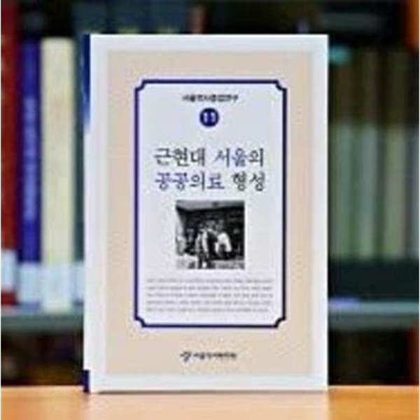 근현대 서울의 공공의료 형성 (서울역사중점연구 11)