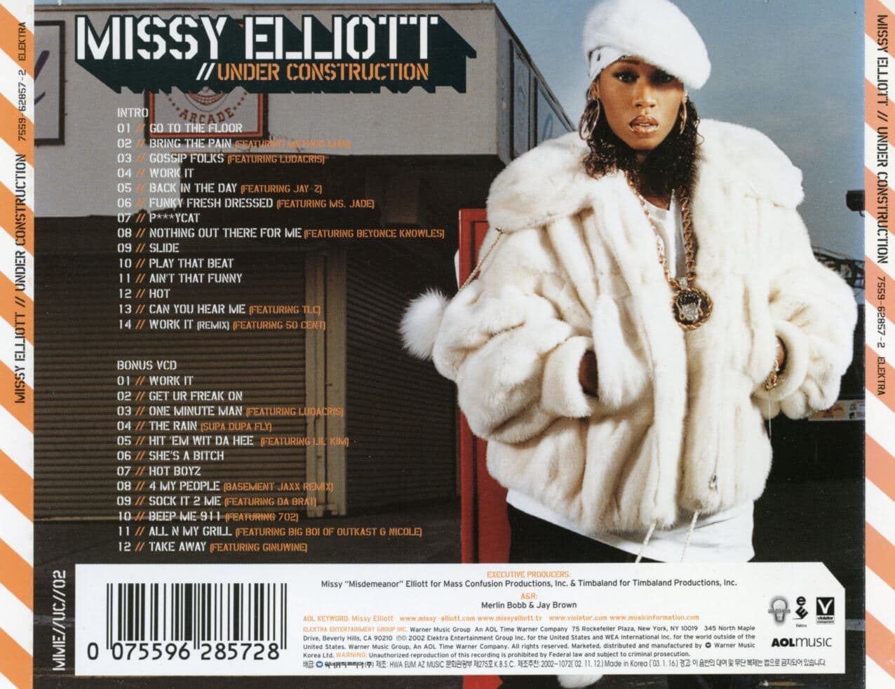 미시 엘리엇 - Missy Elliott - Under Construction 2Cds 