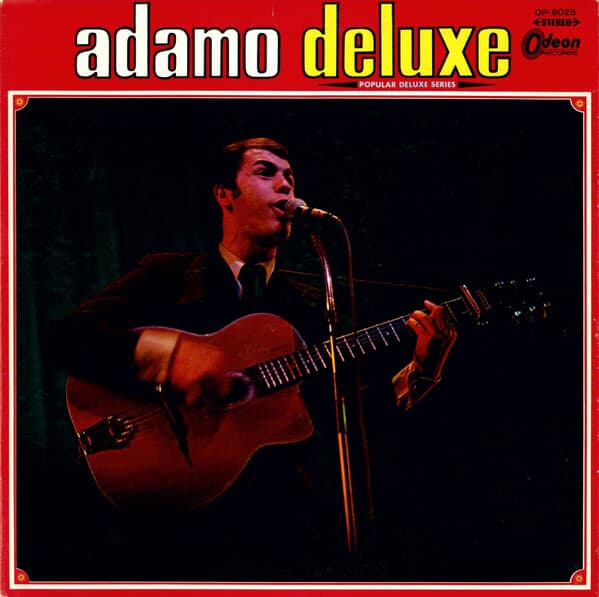 [일본반][LP] Adamo - Adamo Deluxe [Red Vinyl] [Gatefold]