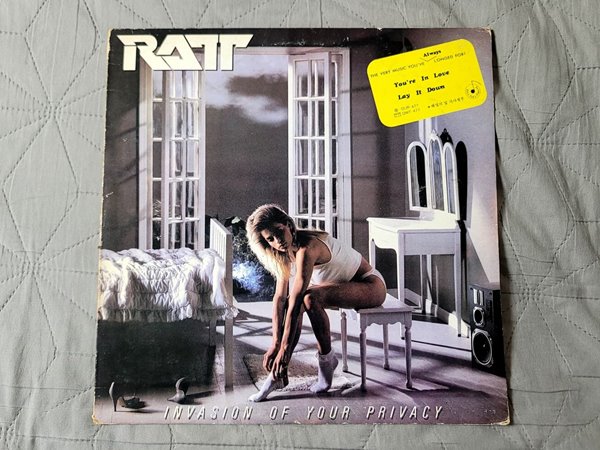 (LP 라이센스) RATT - Invasion of Your Privacy