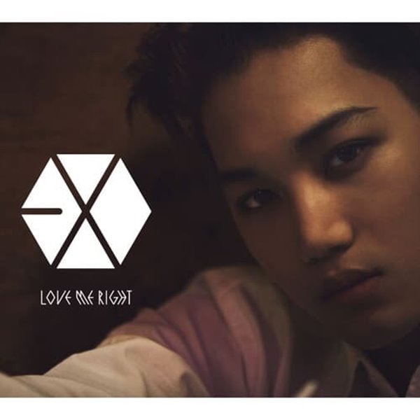 [개봉] 엑소 (Exo) / Love Me Right Japan 1st Single Kai Ver. (Digipak 포카포함 A급/일본반)