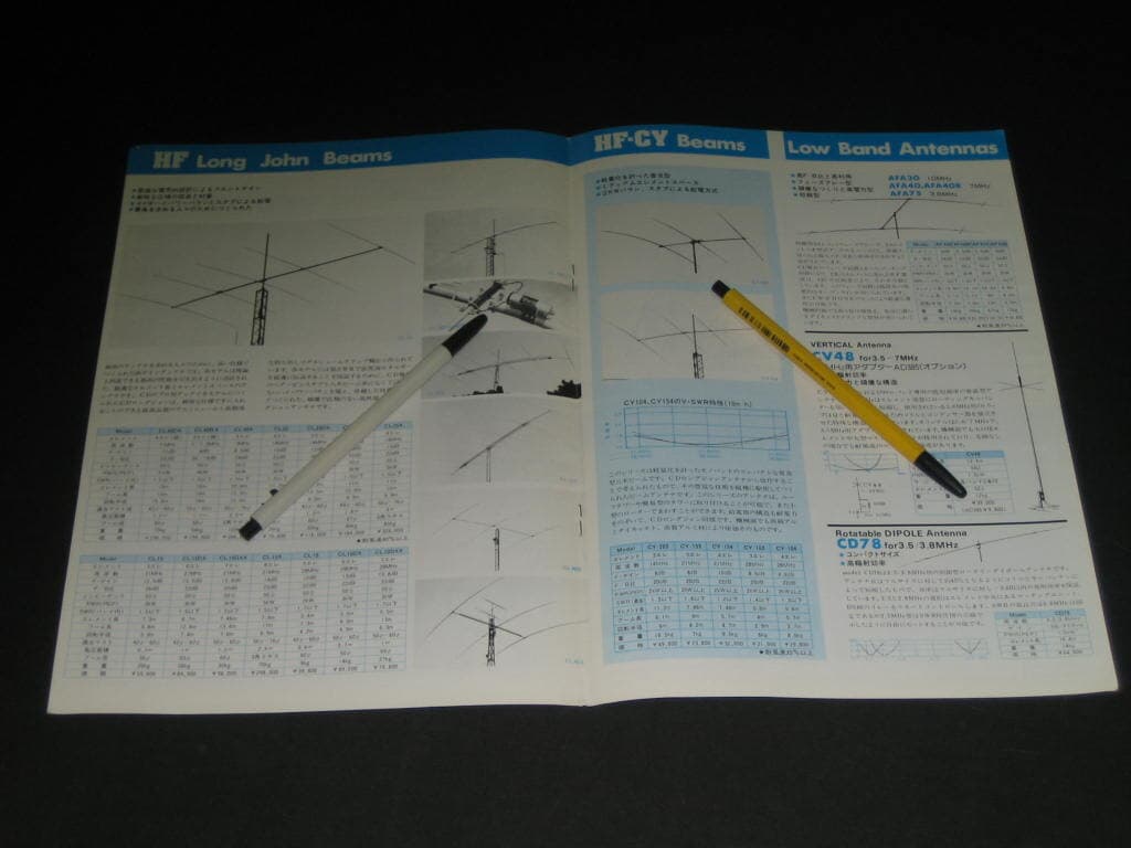 CREATE ANTENNAS HF VERTICAL 카탈로그 팸플릿