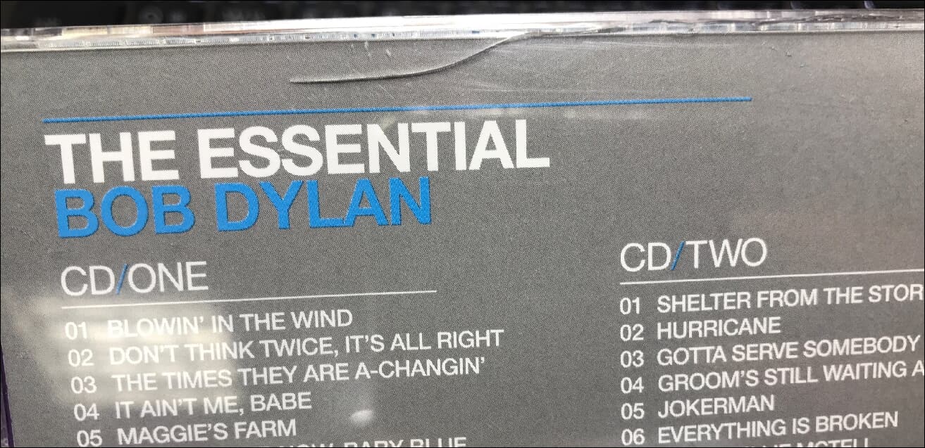 밥 딜런(Bob Dylan) -  The Essential Bob Dylan(EU발매) (2cd) 