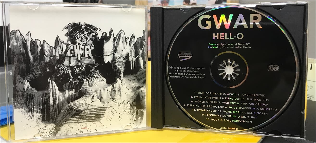 그워 (Gwar) -  Hell-O!  (US발매)