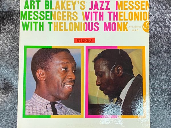 [LP] 아트 블래키,몽크 - Art Blakey,Monk - Art Blakey&#39;s Jazz Messengers With Thelonious Monk LP [U.S반]