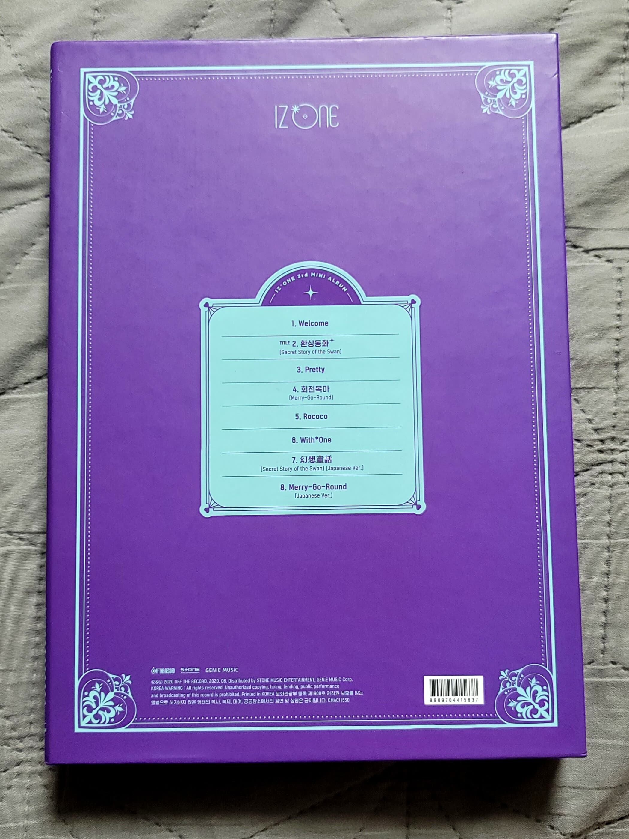 아이즈원 (IZONE) - 미니앨범 3집 : Oneiric Diary [환상 ver.] 포토북 포함