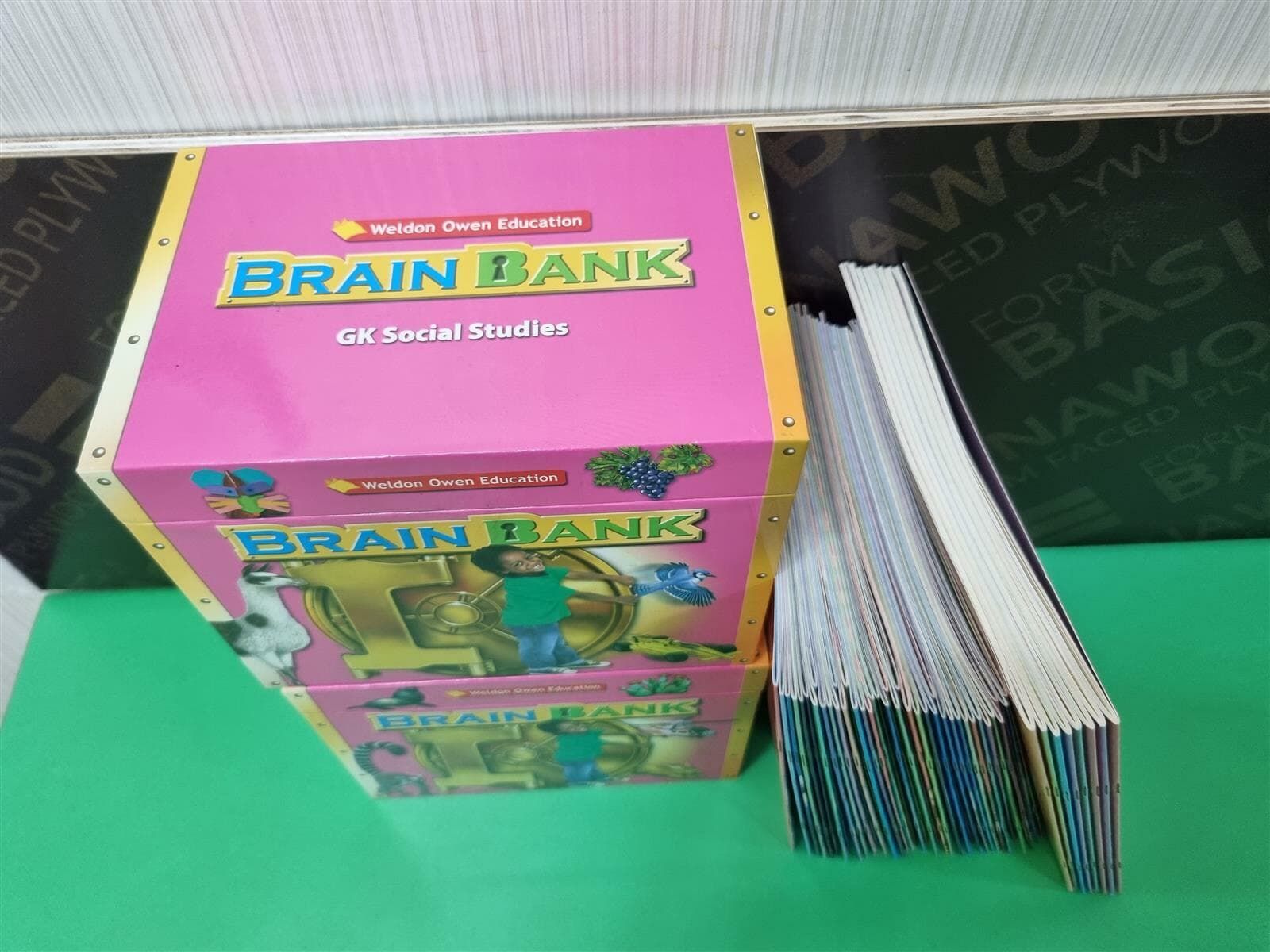 Brain Bank Grade Kindergarten Fullset (전40권+워크북40 +CD20+ 가이드북8) -- 상세사진 올림 상급 설명필독