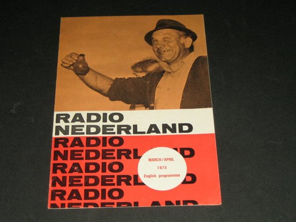 RADIO NEDERLAND MARCH / APRIL 1973 English Programmes 아마추어무선