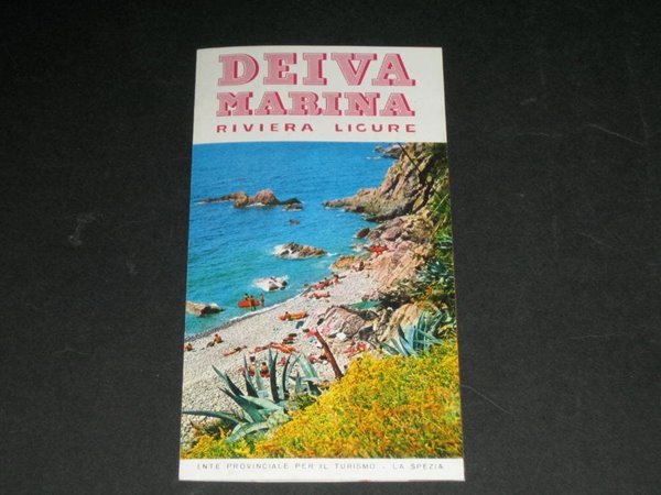 Italy Deiva Marina Riviera ligure 카탈로그 팸플릿