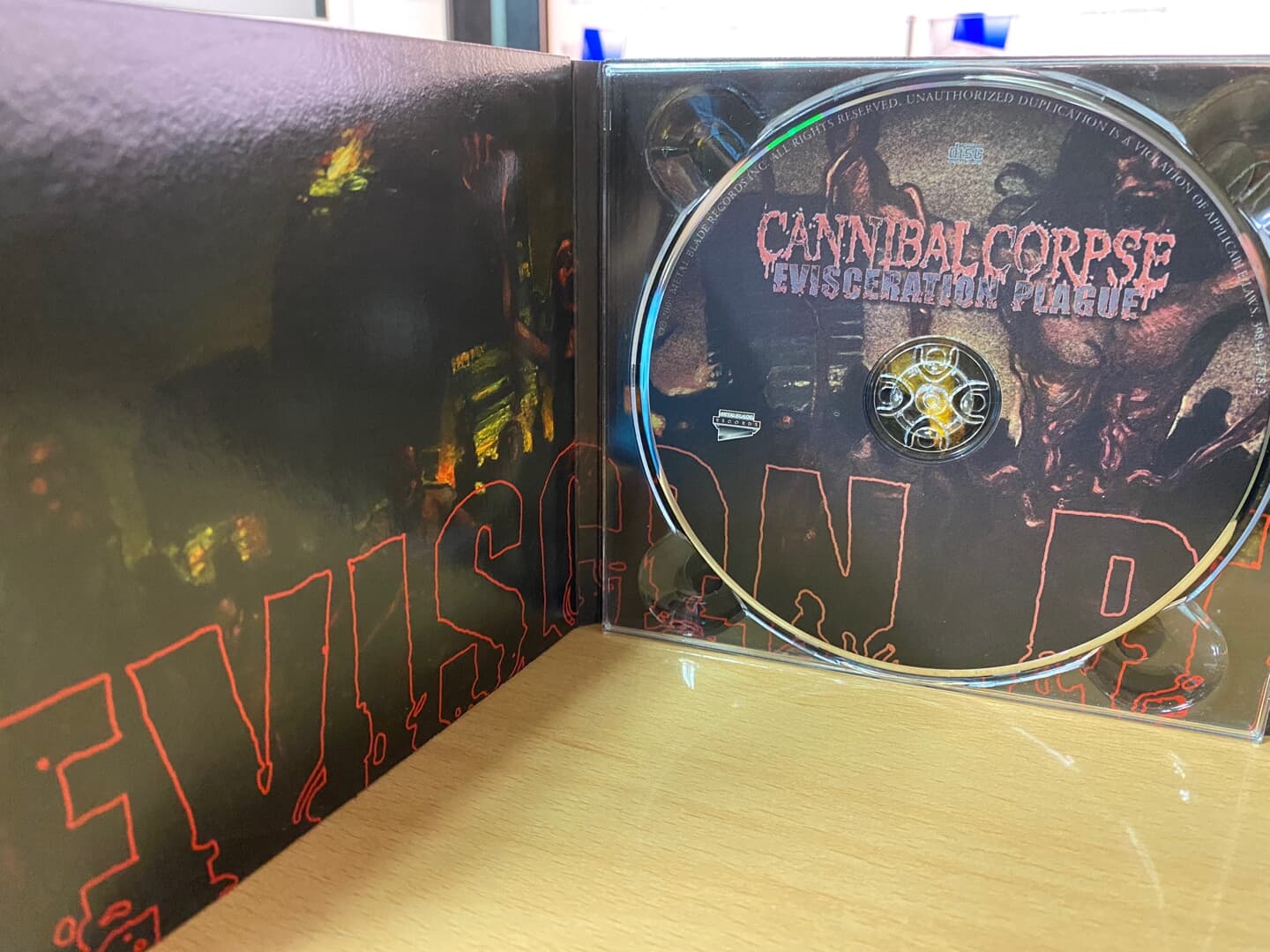 카니발 콥스 - Cannibal Corpse - Evisceration Plague 2Cds [1CD+1DVD] [디지팩] [U.S발매]
