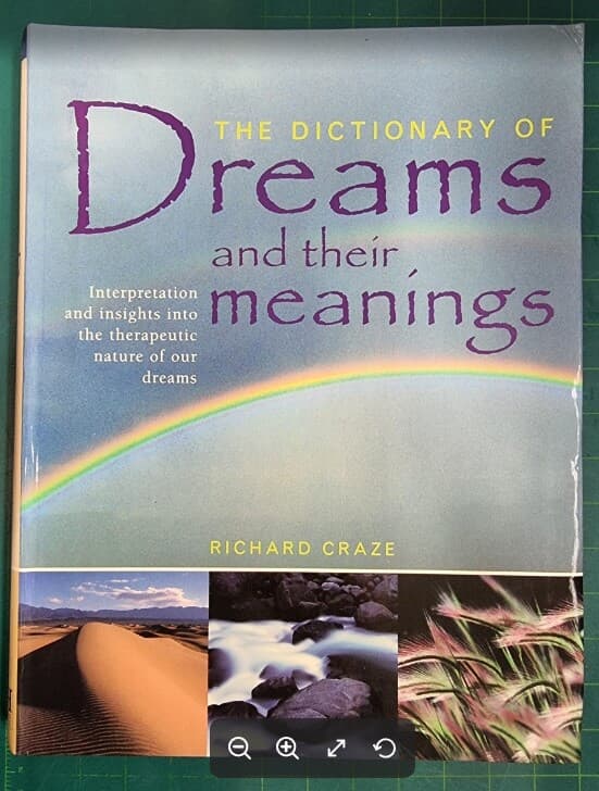 THE DICTIONARY OF DREAMA AND THEIR, MEANINGS / RICHARO CRAZE / HERMES HOUSE [영어원서 / 상급] - 실사진과 설명확인요망