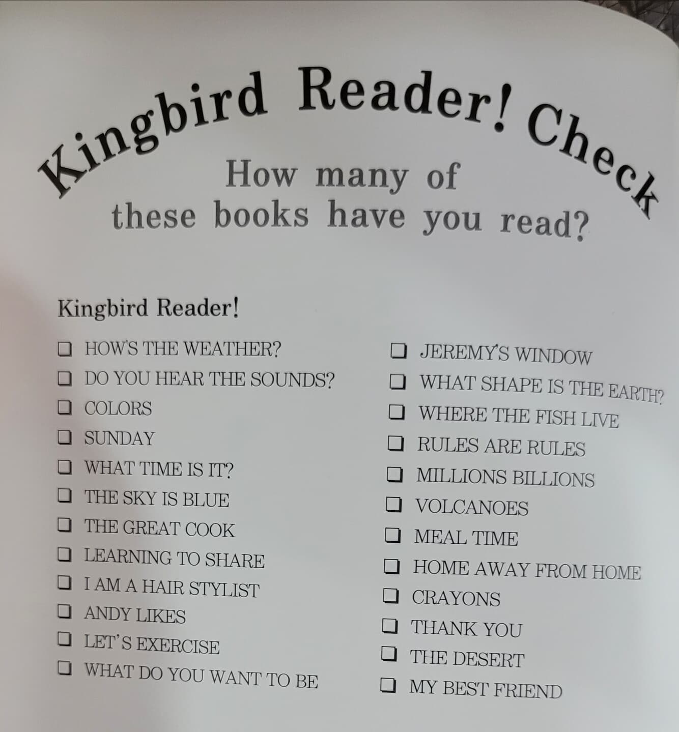 [세트] Kingbird Reader Series level 1, 2, 3, 4 (Paperback) 총88권 ㅡ>상세설명 필독!