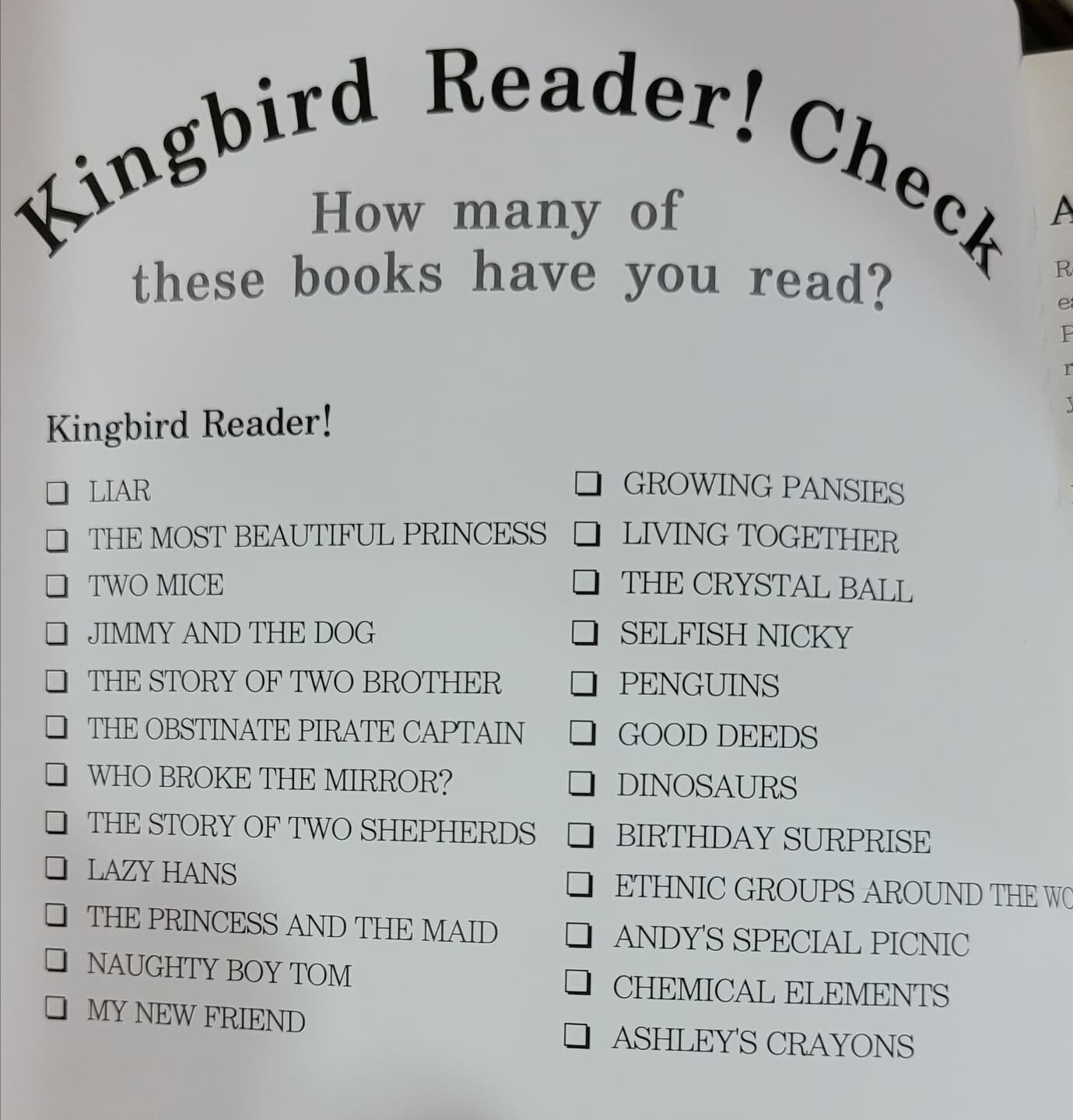 [세트] Kingbird Reader Series level 1, 2, 3, 4 (Paperback) 총88권 ㅡ>상세설명 필독!