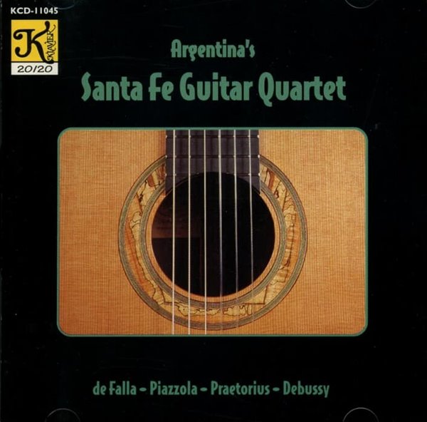 Santa Fe Guitar Quartet (산타페 기타 과르텟) - Argentina&#39;s Santa Fe Guitar Quartet(US발매)