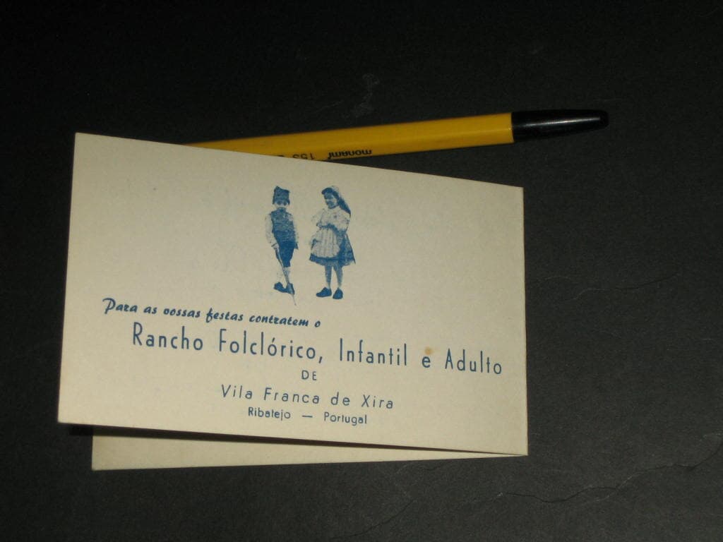 rancho folclorico infantil e adulto ribatejo portugal 포르투갈 소셜클럽 란초 카탈로그 팸플릿