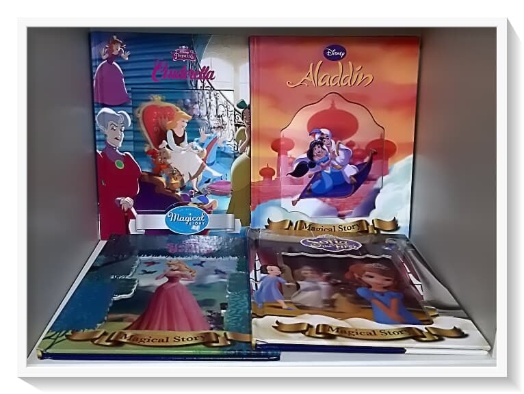 Disney : Sofia the First + Cinderella + Aladdin + Sleeping Beauty : Magical Story (Hardcover)