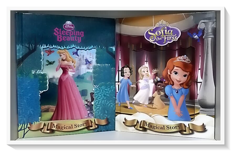 Disney : Sofia the First + Cinderella + Aladdin + Sleeping Beauty : Magical Story (Hardcover)