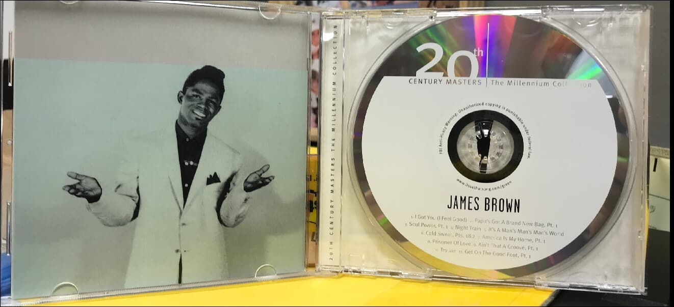 제임스 브라운 (James Brown) -  The Best Of James Brown(US발매)