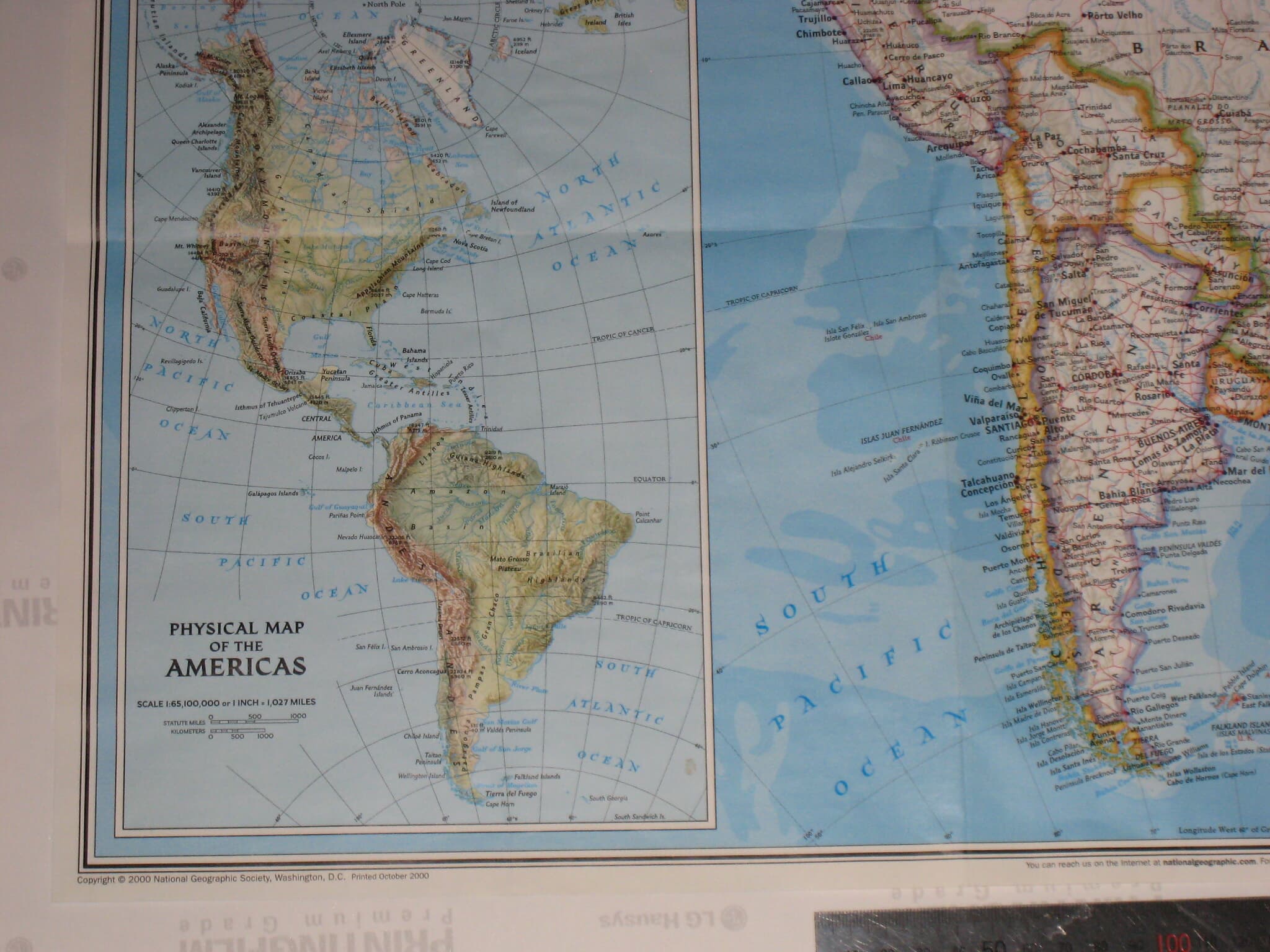 the americas map peopling americas National Geographic map 아메리카 영문지도 아메리카 이주설