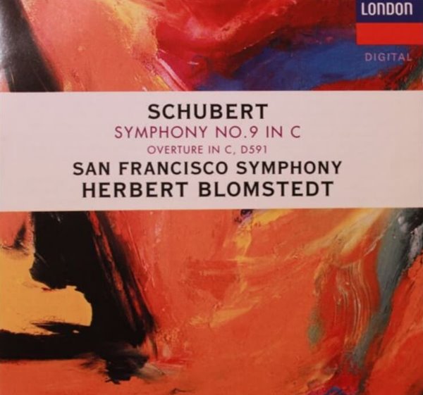 Schubert :  Overture In C, D591 / Symphony No. 9 In C - 블롬슈테트 (Herbert Blomstedt) (US발매)