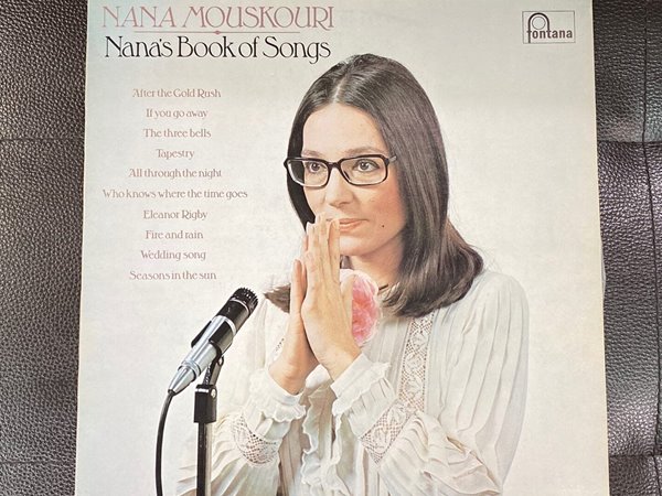 [Lp] 나나 무스쿠리 - Nana Mouskouri - Nana'S Book Of Songs Lp [U.K반] - Yes24