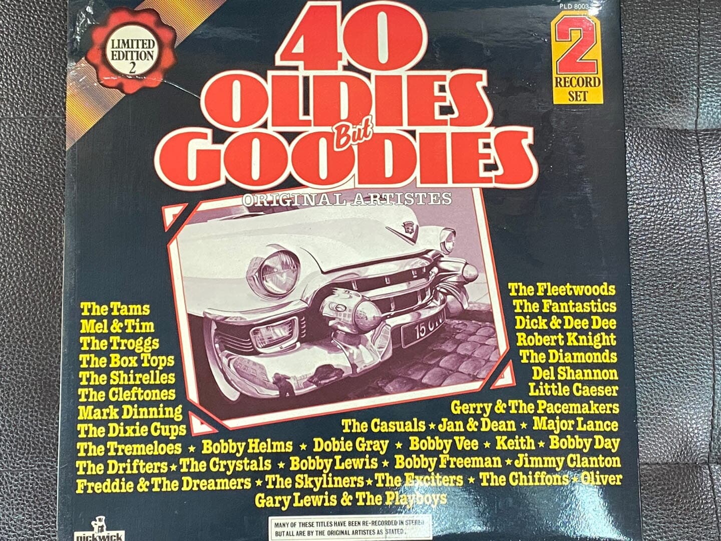 [LP] 바비 비(V.A) - Bobby Vee - 40 Oldies But Goodies 2Lps [U.K반]