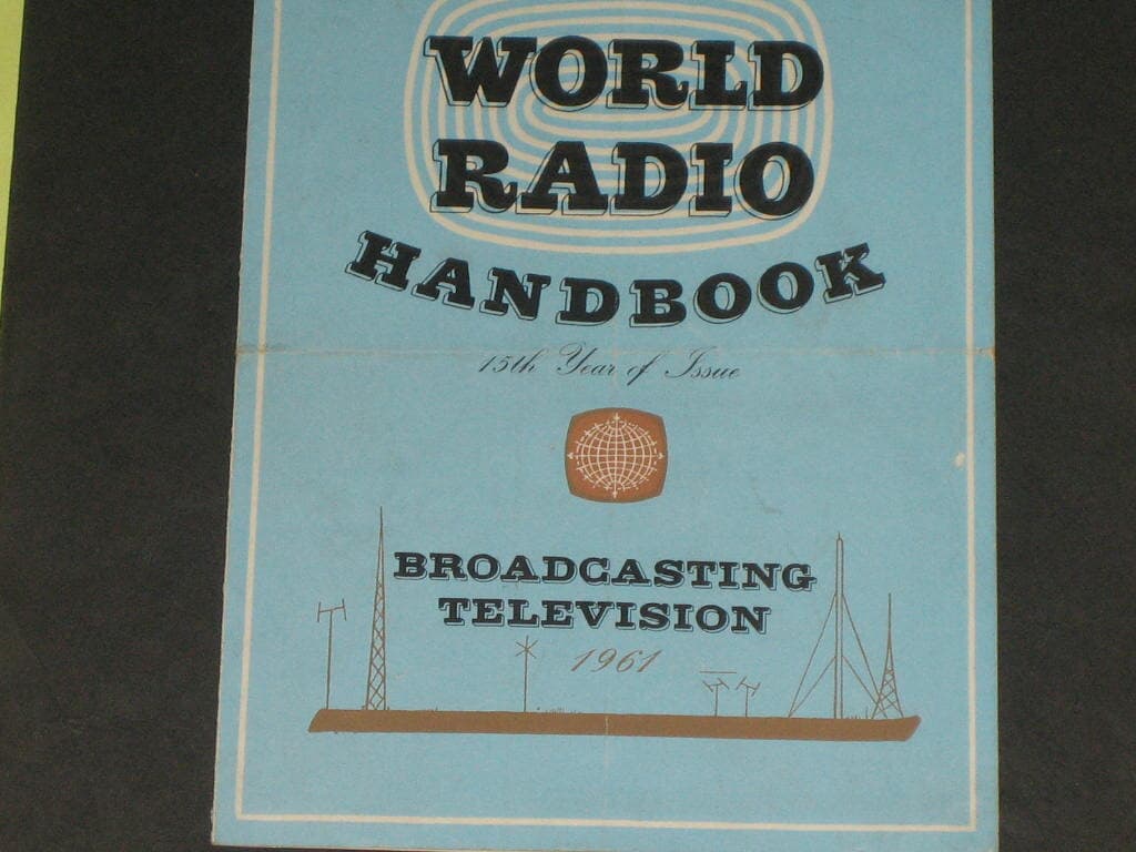 WORLD RADIO HANDBOOK 15th 세계 유일 방송년감 표지  HLKA KBS  한국방송공사