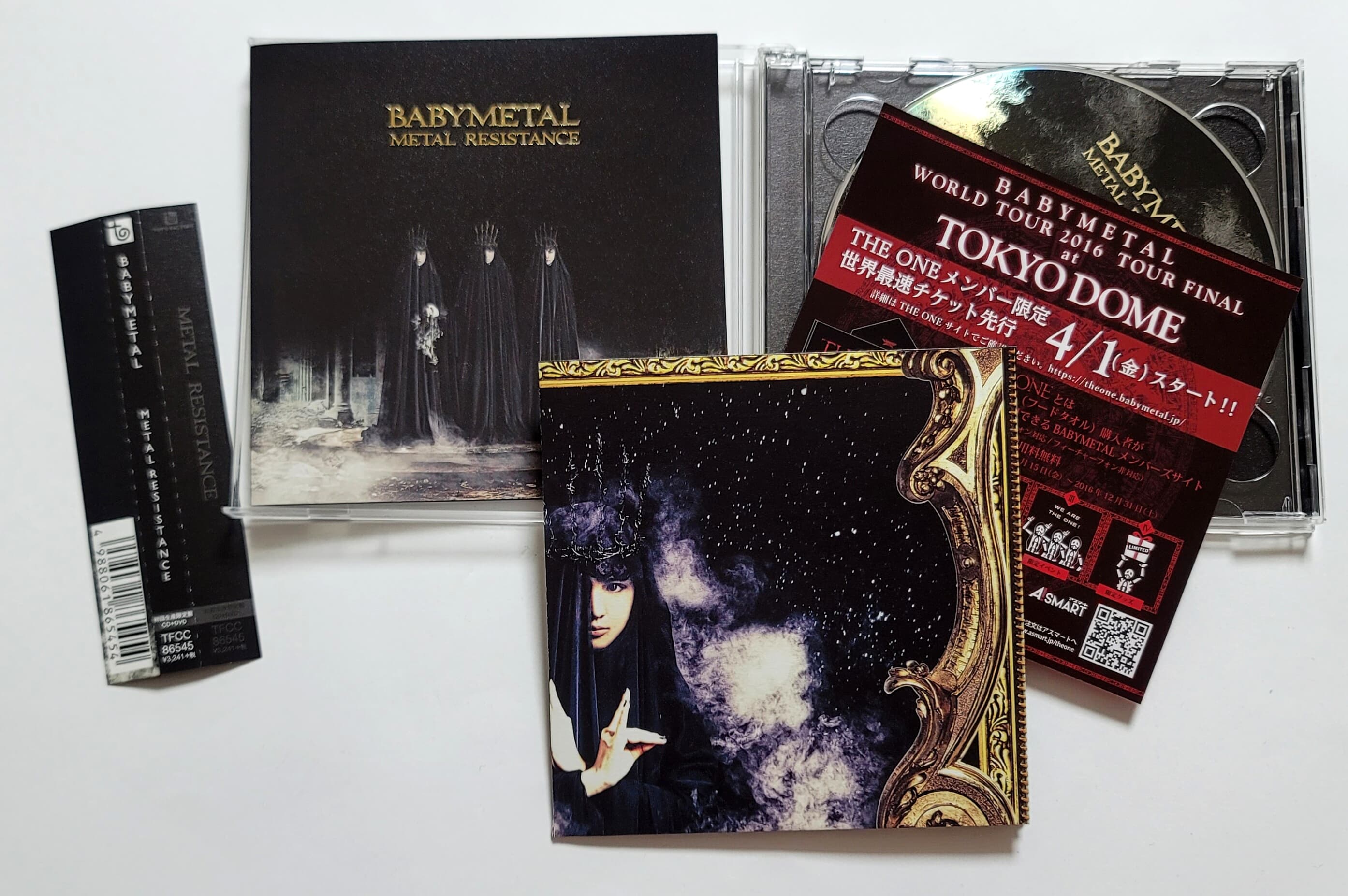 (일본반 CD+DVD 초회 한정반) Babymetal - METAL RESISTANCE