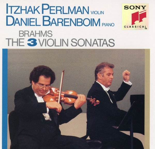 이차크 펄만,다니엘 바렌보임 - Itzhak Perlman,Daniel Barenboim - Brahms The 3 Violin ...