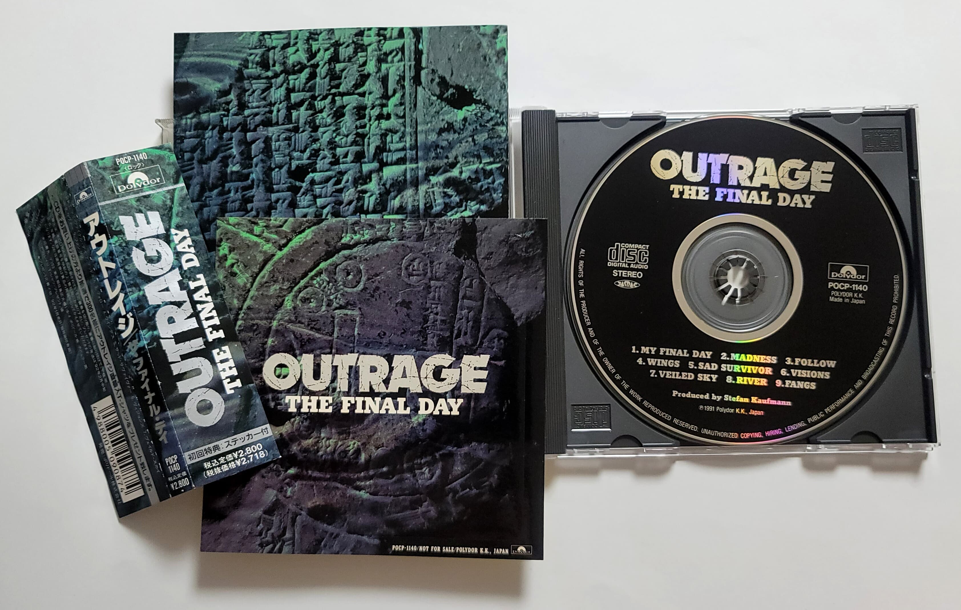 (일본반 초회 한정반) OUTRAGE - The Final Day