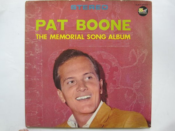 LP(수입) 팻 분 Pat Boone: The Memorial Song Album(GF 2LP)