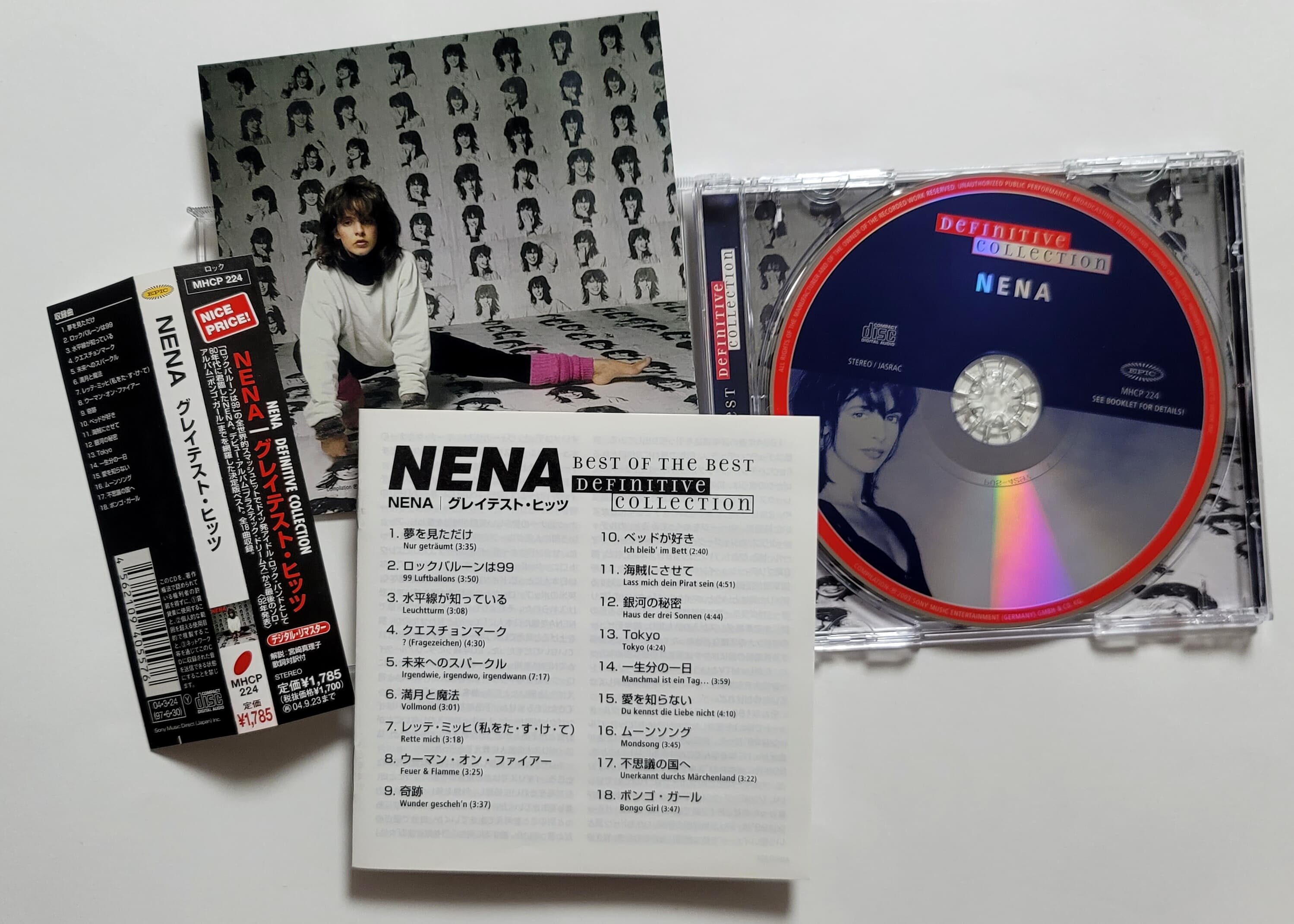 (일본반) Nena - Definitive Collection - best Of The Best Gold