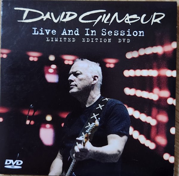 데이비드 길모어 (David Gilmour) /live and in session