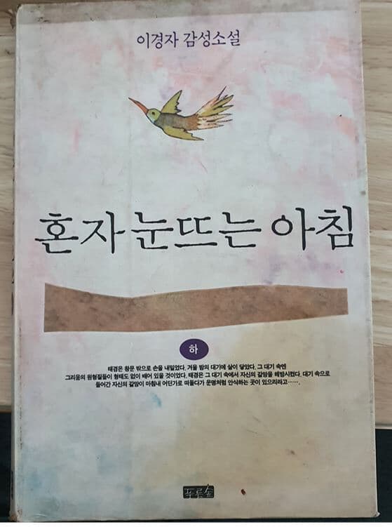 혼자 눈끄는 아침(하)