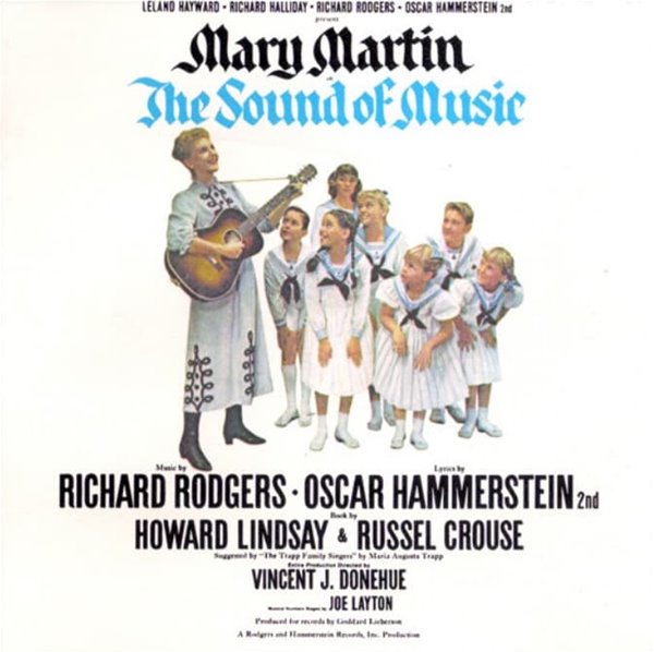 The Sound Of Music - 메리 마틴 (Mary Martin) : Original Broadway Cast (US발매)