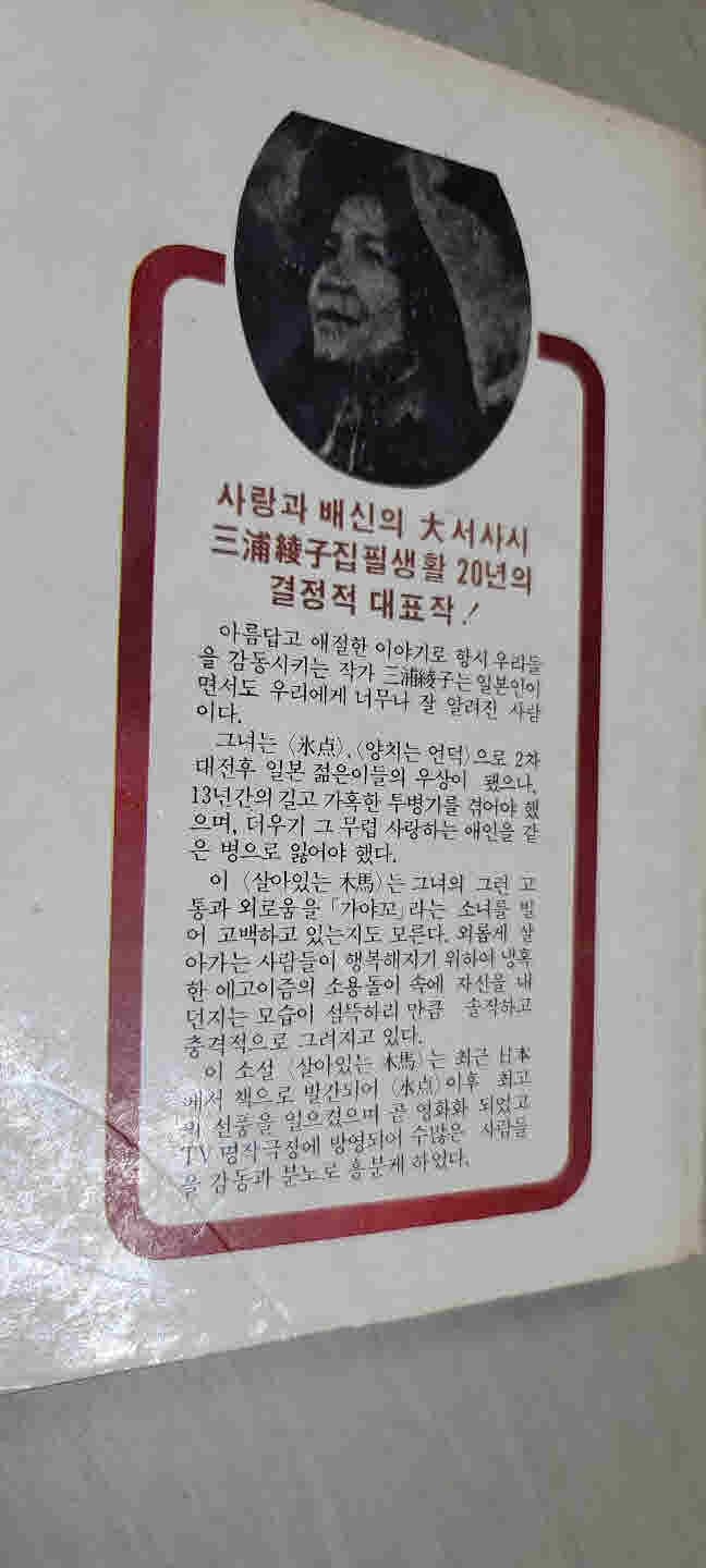 삼포능자의 장편소설/살아있는 목마