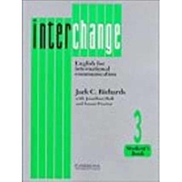 Interchange 3 Student&#39;s book: English for International Communication