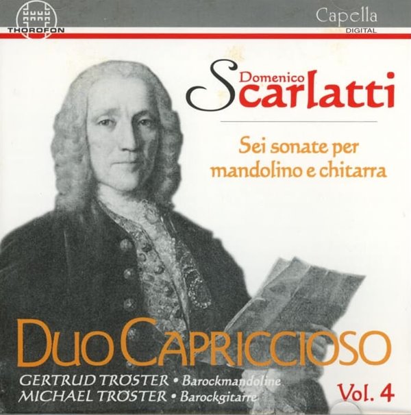 Duo Capriccioso(듀오 카프리치오소) 4집 - Scarlatti sonatas(스카를라티 소나타)  (독일발매)