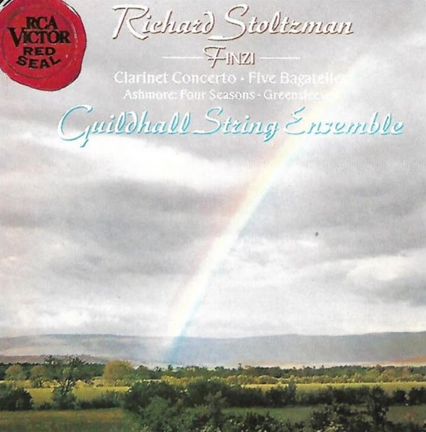 Finzi , Stoltzman : Four Seasons - Clarinet Concerto (클라리넷 협주곡) - 길드홀 현악 앙상블 (Guildhall String Ensemble) (유럽발매)