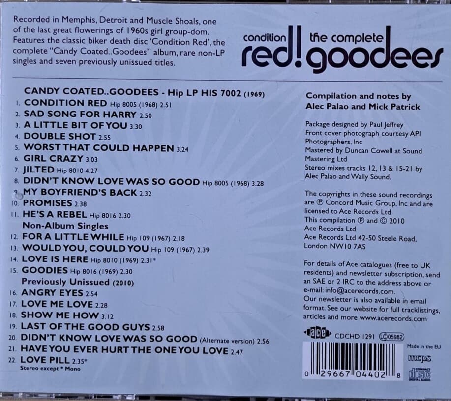 Goodees - Condition Red: The Complete Goodees