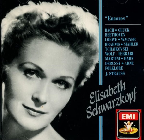 슈바르츠코프 (Elisabeth Schwarzkopf) -  Encores(독일발매)