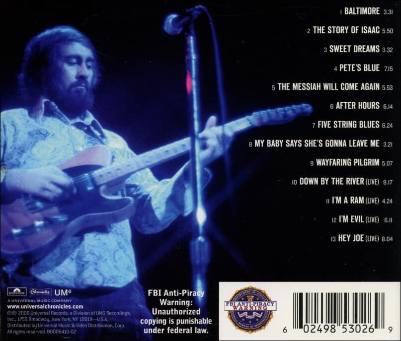 로이 뷰캐넌 (Roy Buchanan) - The Definitive Collection (US발매)