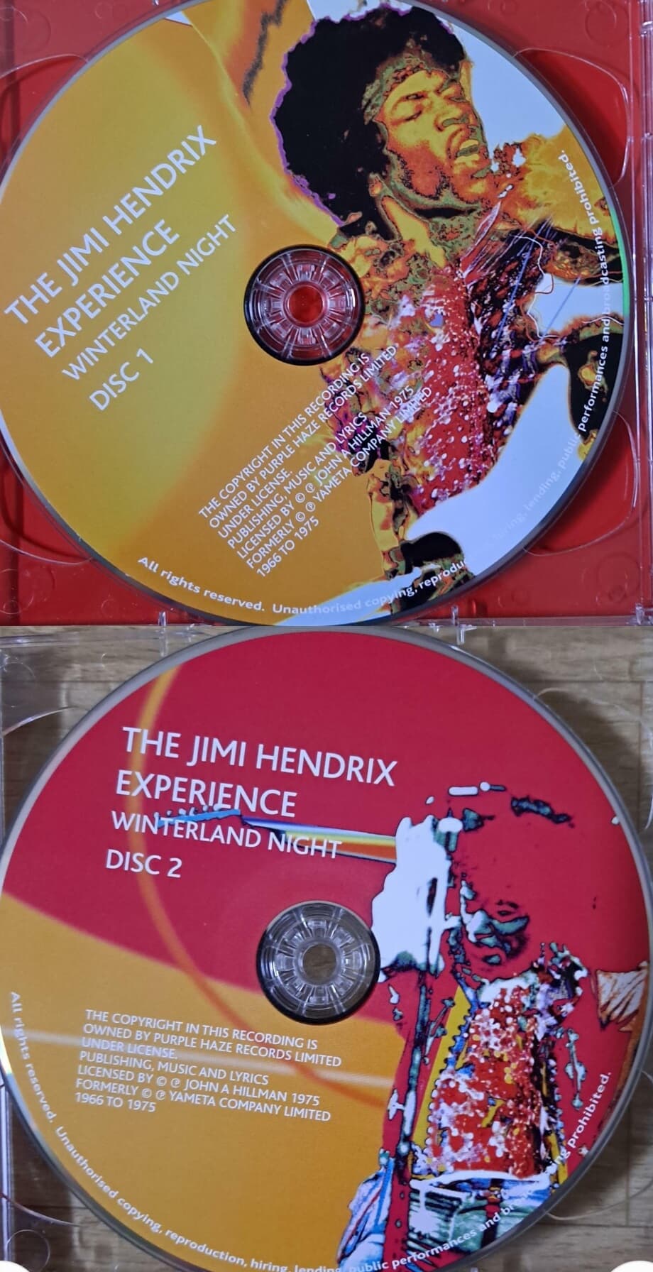 THE JIMI HENDRIX EXPERIENCE/ WINTERLAND NIGHT 2CD